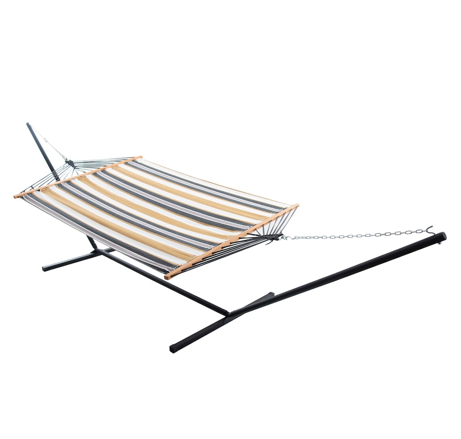 Image 712281_DSMN.jpg, Product 712-281 / Price $299.99, Vivere Spreader Bar Hammock Combo (13') from Vivere on TSC.ca's Home & Garden department