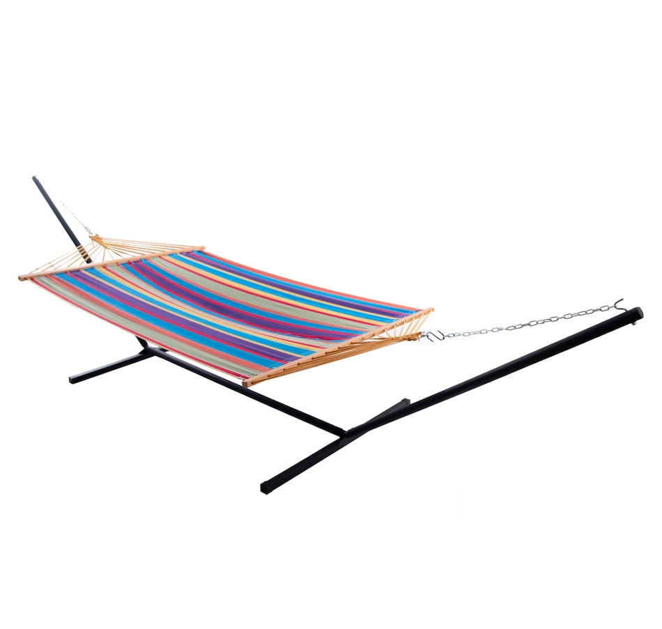 Image 712281_TRPL.jpg, Product 712-281 / Price $299.99, Vivere Spreader Bar Hammock Combo (13') from Vivere on TSC.ca's Home & Garden department