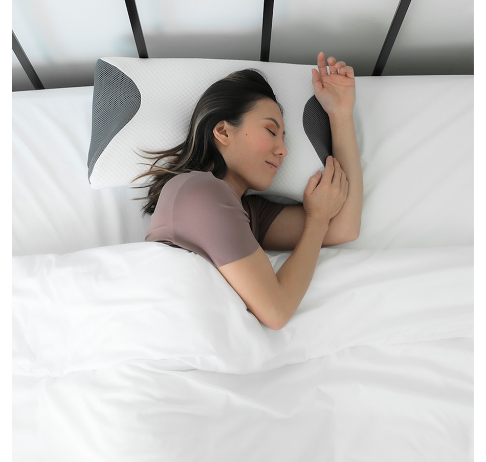 Image 712302_ALTMORE6.jpg, Product 712-302 / Price $95.99 - $103.99, Contour Snore-X Pillow from Contour Pillows on TSC.ca's Home & Garden department