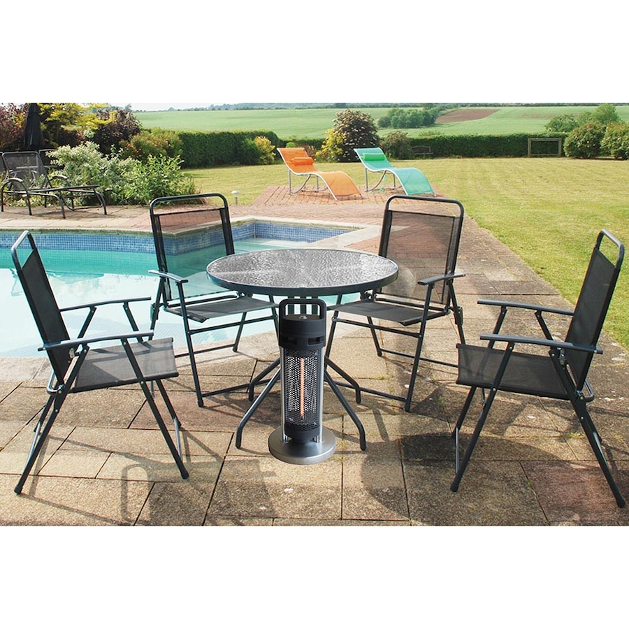 Image 712354_ALTMORE2.jpg, Product 712-354 / Price $199.00, EnerG+ Infrared Electric Outdoor Heater (portable, under-table, grey) from ENERG+ on TSC.ca's Home & Garden department