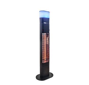 EnerG+ Infrared Electric Outdoor Heater (freestanding with gold tube and speaker)