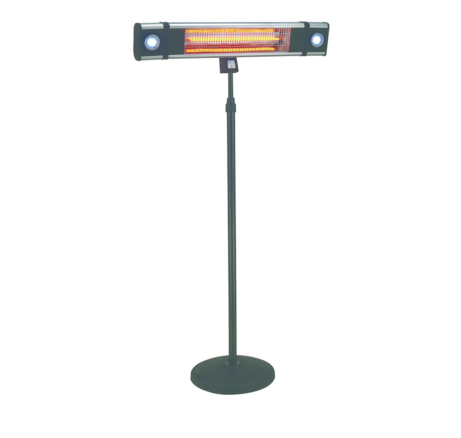 Image 712361.jpg, Product 712-361 / Price $288.00, EnerG+ Infrared Electric Outdoor Heater (freestanding with LED and remote) from ENERG+ on TSC.ca's Home & Garden department