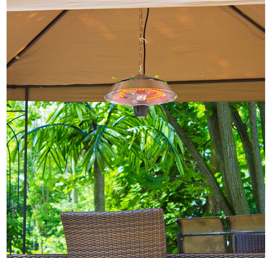 Image 712362_ALTMORE2.jpg, Product 712-362 / Price $169.00, EnerG+ Infrared Electric Outdoor Heater (hanging, silver) from ENERG+ on TSC.ca's Home & Garden department