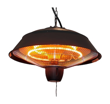 EnerG+ Infrared Electric Outdoor Heater (hanging, brown)