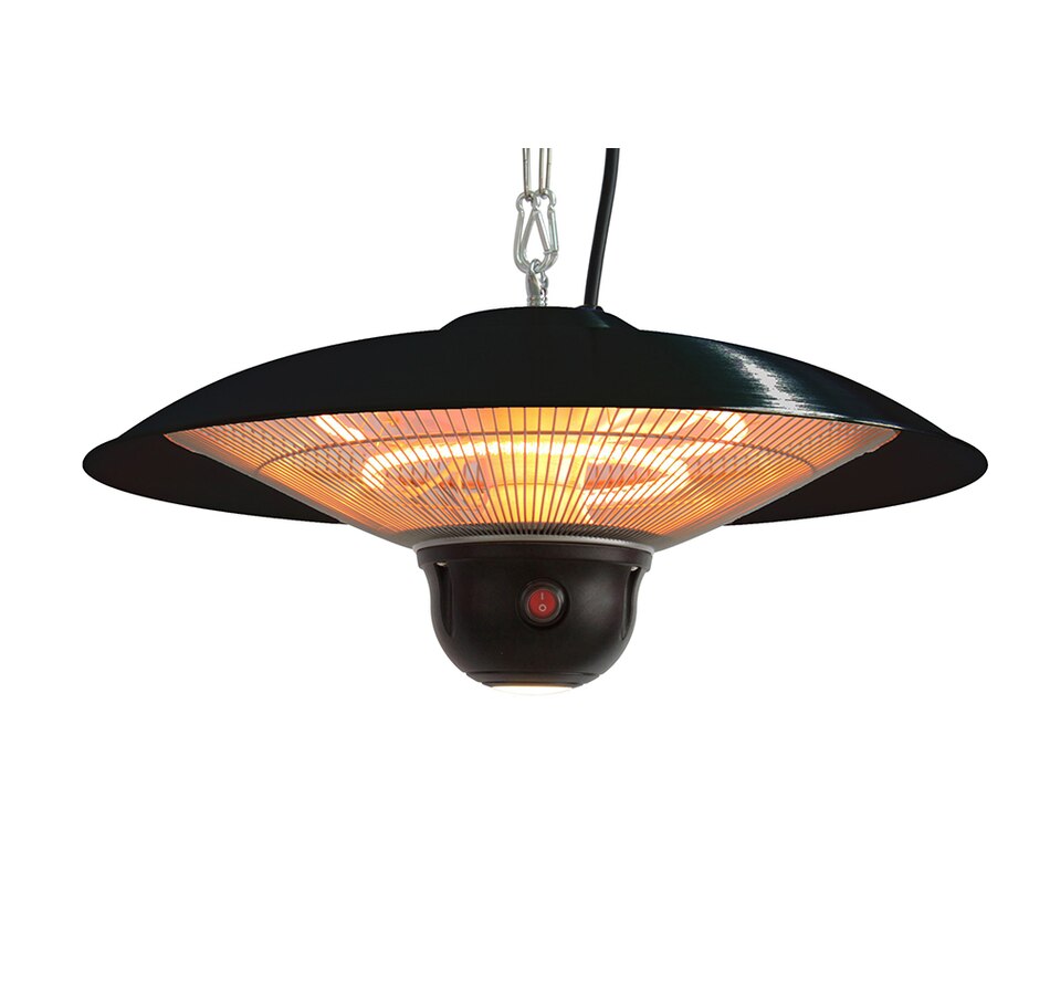 Image 712367_BLK.jpg, Product 712-367 / Price $210.00, EnerG+ Infrared Electric Outdoor Heater (hanging with LED and remote) from ENERG+ on TSC.ca's Home & Garden department