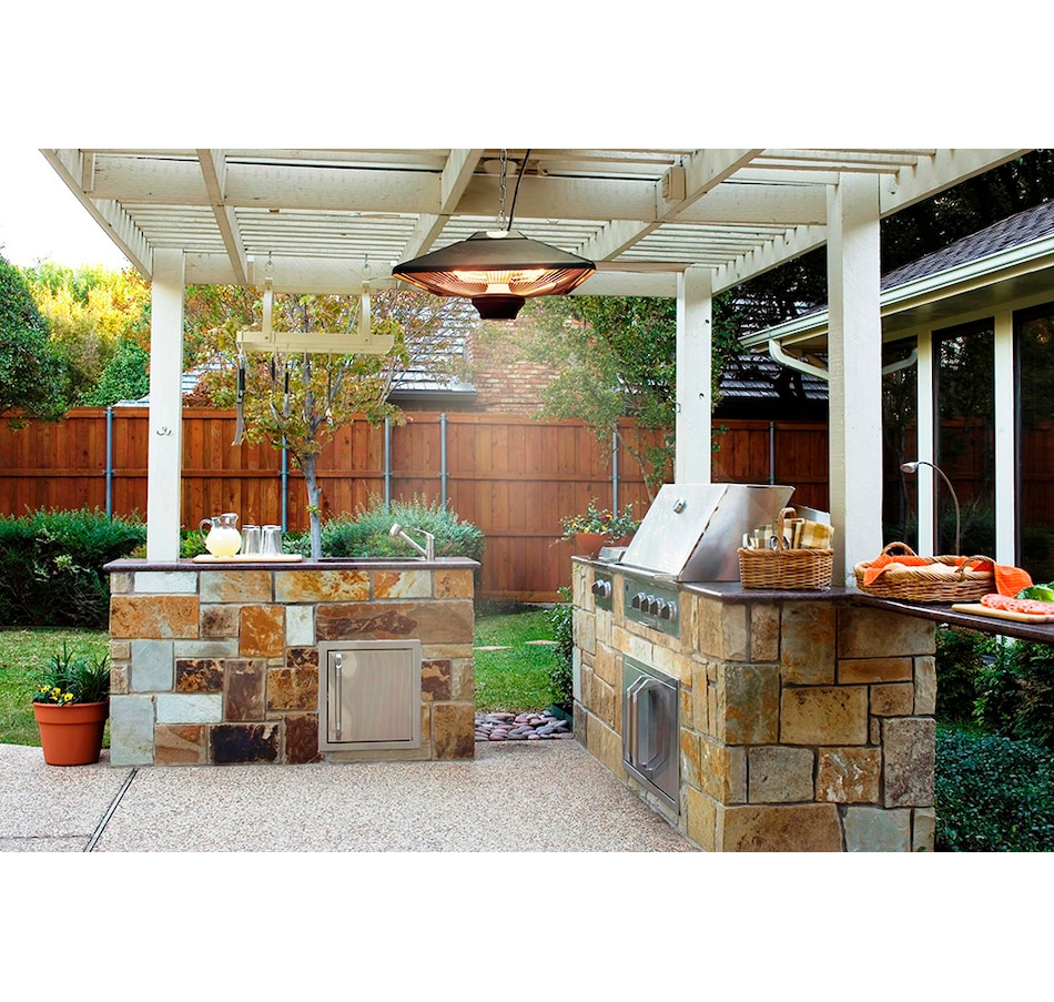 Image 712368_ALTMORE4.jpg, Product 712-368 / Price $210.00, EnerG+ Infrared Electric Outdoor Heater (hanging) from ENERG+ on TSC.ca's Home & Garden department