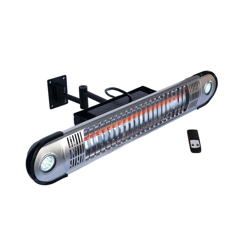 Image 712376.jpg, Product 712-376 / Price $298.00, EnerG+ Infrared Electric Outdoor Heater (wall-mounted with LED and remote) from ENERG+ on TSC.ca's Home & Garden department