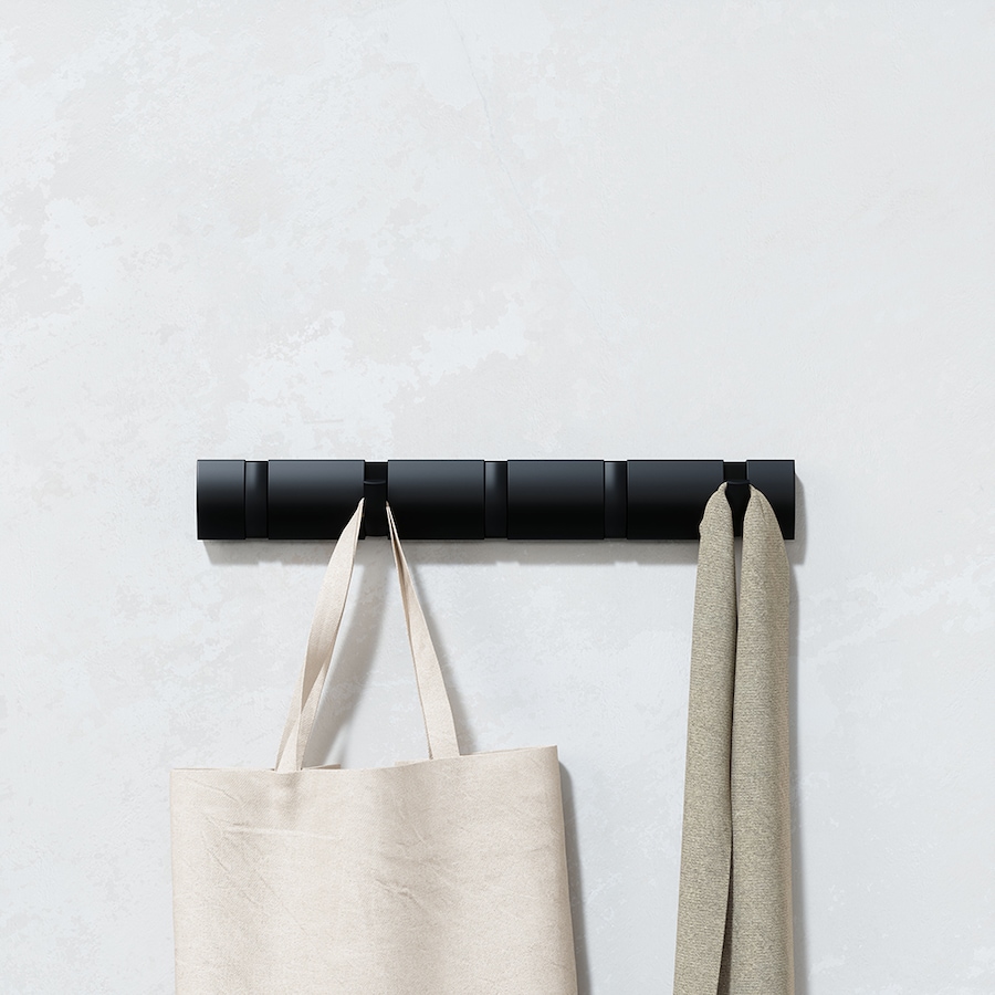 Image 712394_ALTMORE1.jpg, Product 712-394 / Price $39.00, Umbra Flip Wall Mounted Coat Rack (5 Hooks) from Umbra on TSC.ca's Home & Garden department