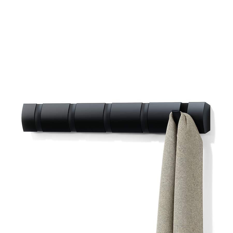 Image 712394_ALTMORE4.jpg, Product 712-394 / Price $39.00, Umbra Flip Wall Mounted Coat Rack (5 Hooks) from Umbra on TSC.ca's Home & Garden department