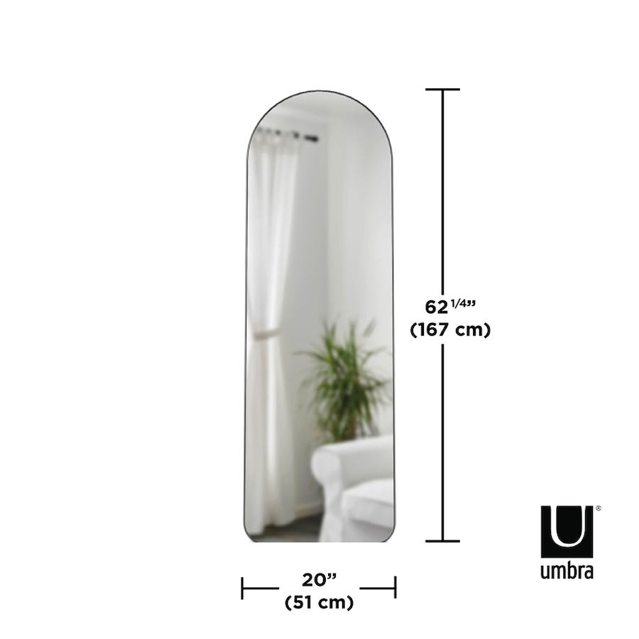 Image 712429_ALTMORE3.jpg, Product 712-429 / Price $185.00, Umbra-Hubba Arched Leaning Mirror (20" x 62") from Umbra on TSC.ca's Home & Garden department