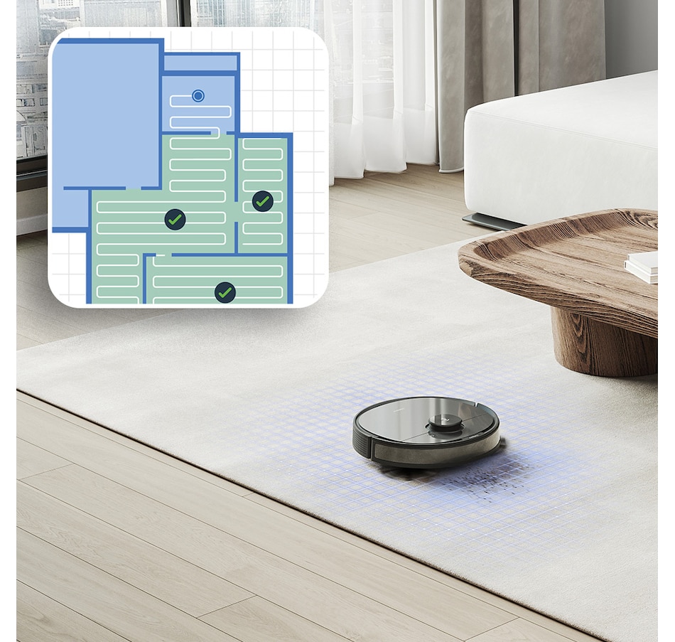Image 712457_ALTMORE5.jpg, Product 712-457 / Price $649.99, Ecovacs Deebot N8 Vacuuming and Mopping Robot with Powerful 2300Pa Suction and Precision Laser Mapping and Navigation from Ecovacs on TSC.ca's Home & Garden department