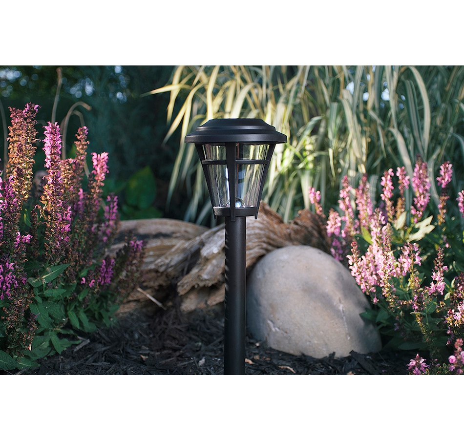 Image 712461_ALTMORE2.jpg, Product 712-461 / Price $24.99, Fusion Solar Black Pathway Light (6-Pack) from Fusion/Moonrays on TSC.ca's Home & Garden department