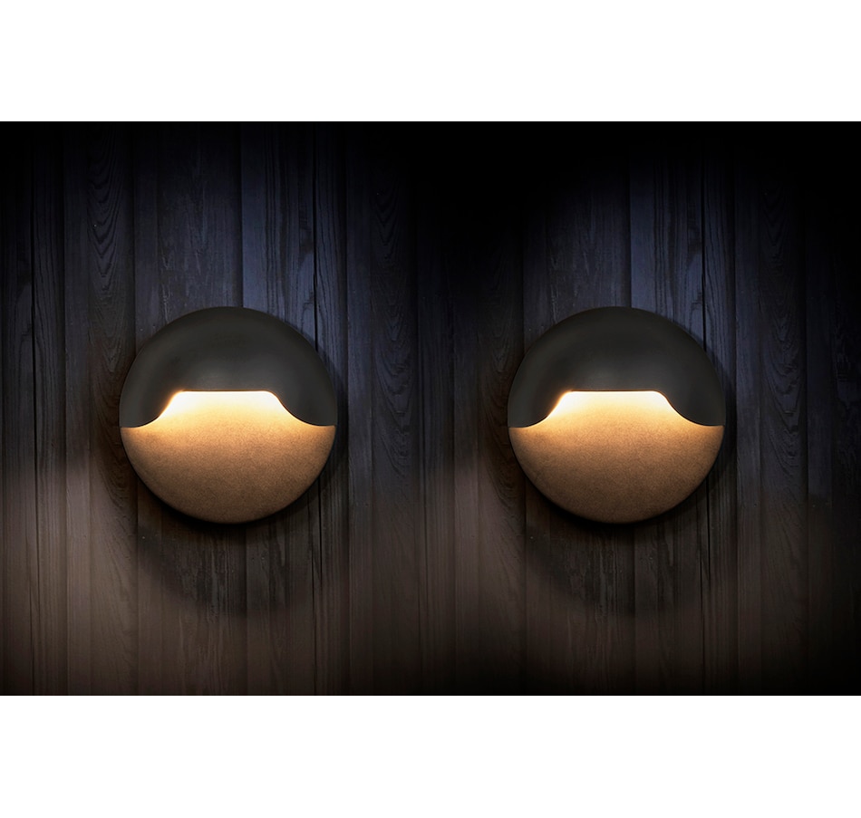 Image 712471_ALTMORE2.jpg, Product 712-471 / Price $19.99, Fusion Round Wedge Light With Kelvin Selector from Fusion/Moonrays on TSC.ca's Home & Garden department