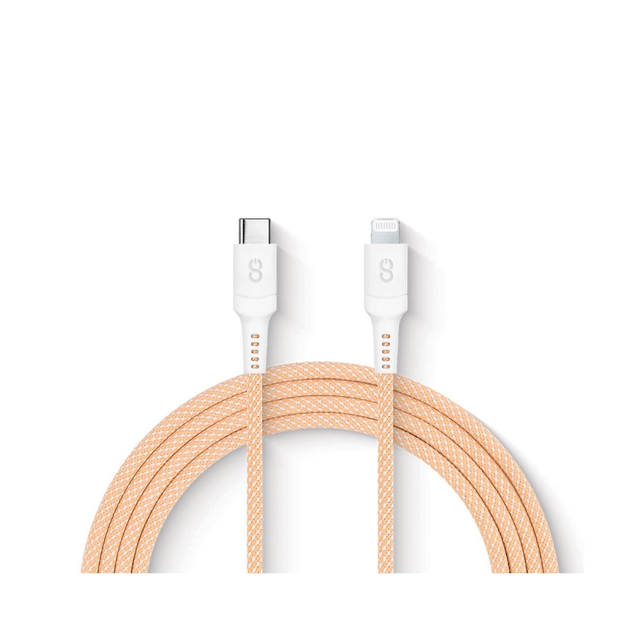 Image 712472_ORA.jpg, Product 712-472 / Price $34.99, ogiix Vibrance Connect USB-C to Lightning Cable (silver) from Logiix on TSC.ca's Electronics department