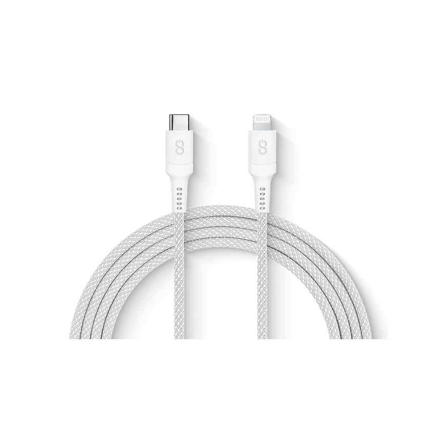 Image 712472_SIL.jpg, Product 712-472 / Price $34.99, ogiix Vibrance Connect USB-C to Lightning Cable (silver) from Logiix on TSC.ca's Electronics department