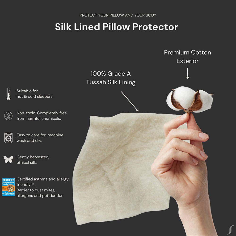 Smartsilk pillow hot sale protector