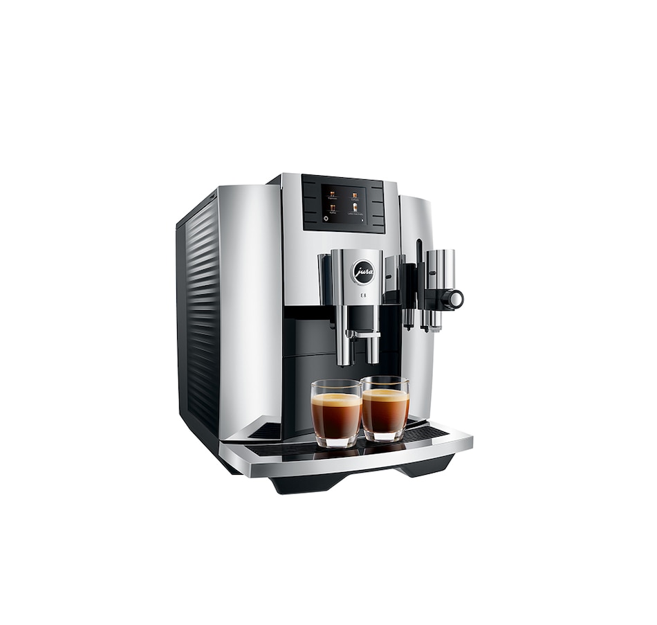 Image 712537.jpg, Product 712-537 / Price $2,795.00, Jura E8 Chrome Automatic Bean-to-Cup Espresso and Specialty Coffee Machine from Jura on TSC.ca's Kitchen department