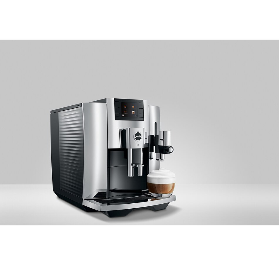 Image 712537_ALTMORE4.jpg, Product 712-537 / Price $2,795.00, Jura E8 Chrome Automatic Bean-to-Cup Espresso and Specialty Coffee Machine from Jura on TSC.ca's Kitchen department