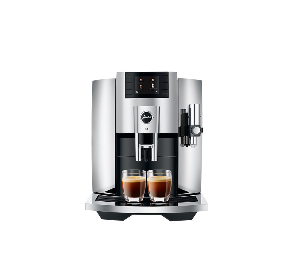 Image 712537_ALTMORE7.jpg, Product 712-537 / Price $2,795.00, Jura E8 Chrome Automatic Bean-to-Cup Espresso and Specialty Coffee Machine from Jura on TSC.ca's Kitchen department