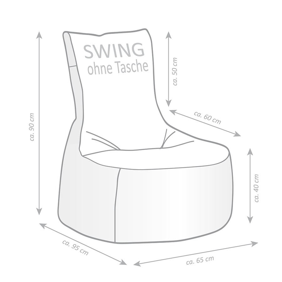 Image 712598_ALTMORE1.jpg, Product 712-598 / Price $249.99, Gouchee Home Swing Harlekin Outdoor/Indoor Bean Bag Chair from Gouchee Home on TSC.ca's Home & Garden department