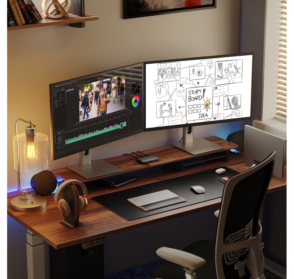 Image 712605_ALTMORE3.jpg, Product 712-605 / Price $1,299.99, Alogic 32" 4K Monitor, Dock, 65W PD, Swivel, 2x HDMI from Alogic on TSC.ca's Electronics department