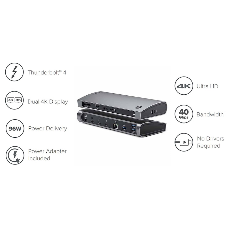 Image 712607_ALTMORE2.jpg, Product 712-607 / Price $399.99, Alogic Thunderbolt 4 Dock 11-in-1, 3x 4K, 96W PD from Alogic on TSC.ca's Electronics department