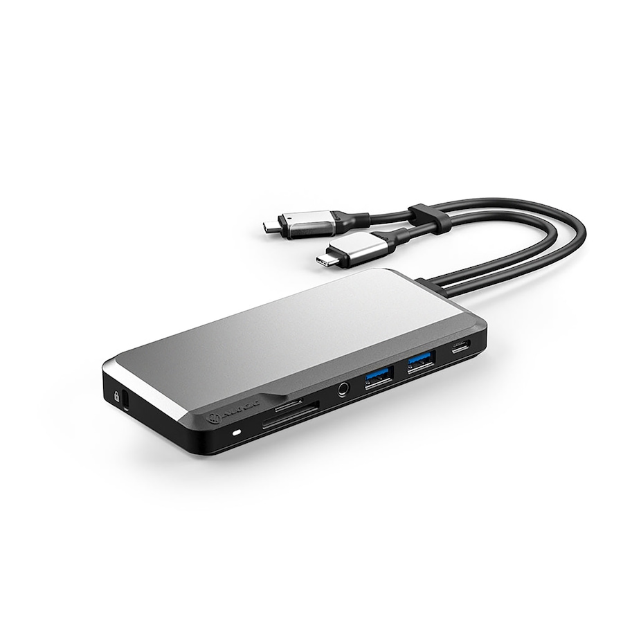 Image 712621.jpg, Product 712-621 / Price $179.99, Alogic Dual Monitor 4K Dock, 10-in-1, 100W PD from Alogic on TSC.ca's Electronics department