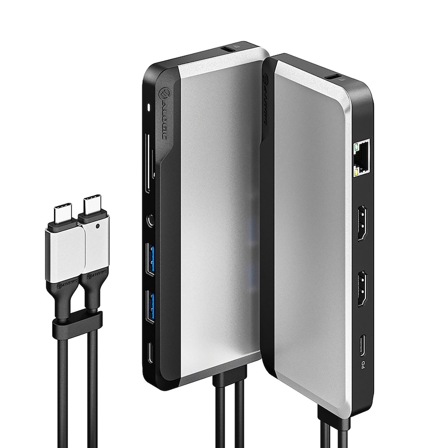 Image 712621_ALTMORE2.jpg, Product 712-621 / Price $179.99, Alogic Dual Monitor 4K Dock, 10-in-1, 100W PD from Alogic on TSC.ca's Electronics department