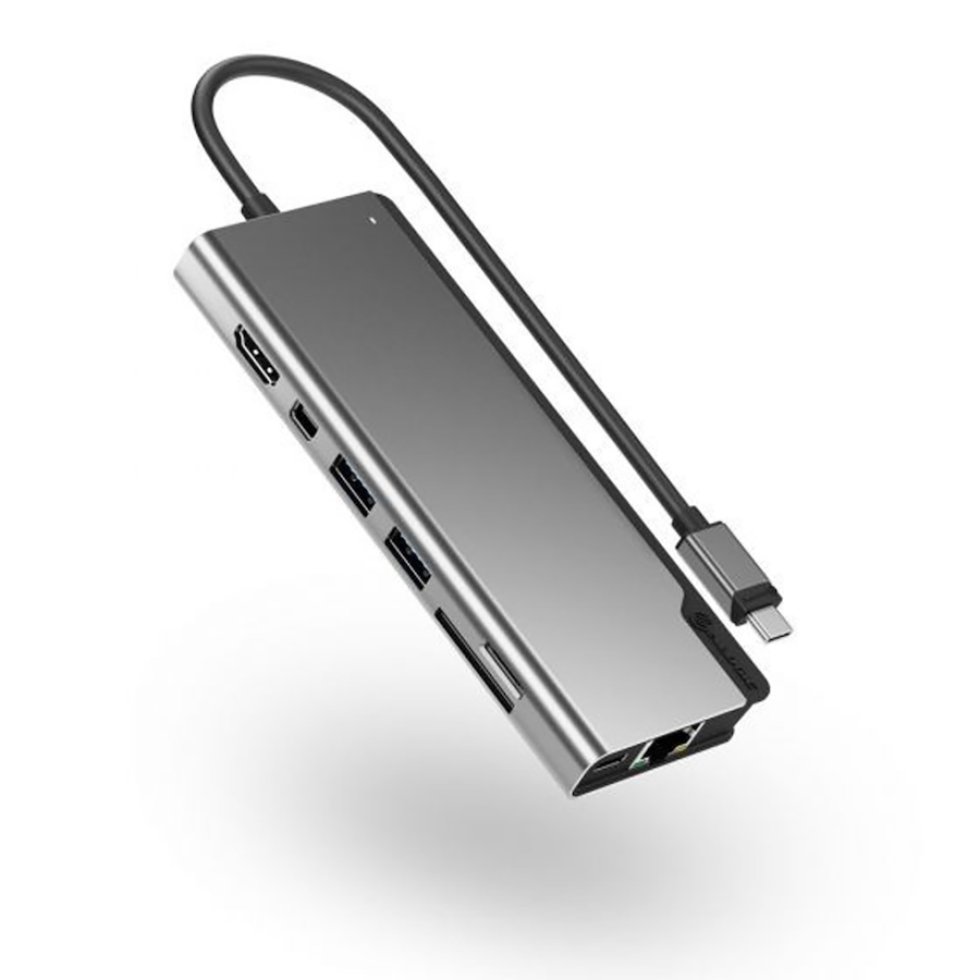 Image 712628.jpg, Product 712-628 / Price $129.99, Alogic 7-in-1 USB-C Dock, 100W PD, 4K 60Hz, Gen 2 from Alogic on TSC.ca's Electronics department