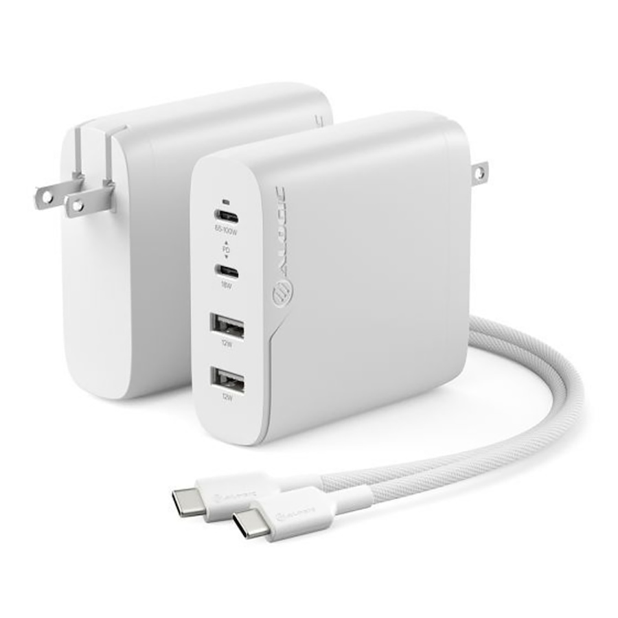 Image 712636.jpg, Product 712-636 / Price $89.99, Alogic 4-Port 100W GaN PD Wall Charger from Alogic on TSC.ca's Electronics department
