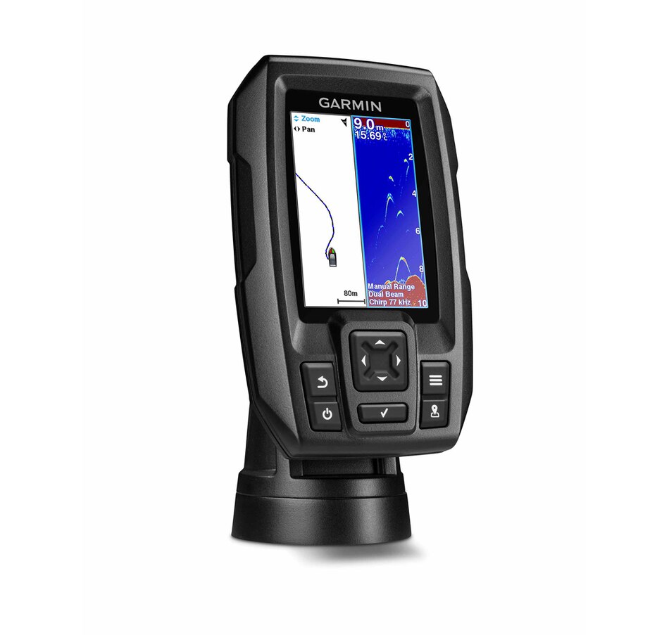 Image 712641_ALTMORE10.jpg, Product 712-641 / Price $179.99, Garmin Striker 4 Fish Finder with Dual-Beam Transducer - Grey from Garmin on TSC.ca's Electronics department
