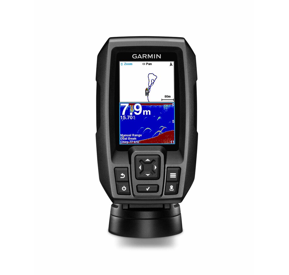 Image 712641_ALTMORE6.jpg, Product 712-641 / Price $179.99, Garmin Striker 4 Fish Finder with Dual-Beam Transducer - Grey from Garmin on TSC.ca's Electronics department