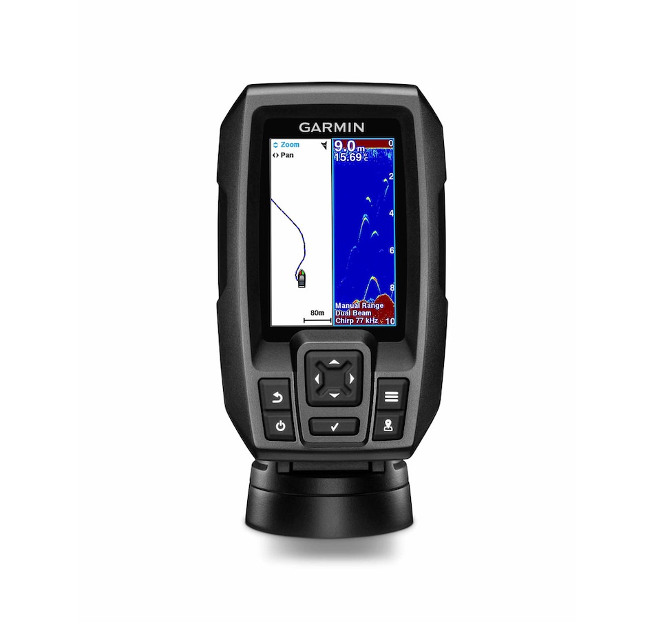Image 712641_ALTMORE7.jpg, Product 712-641 / Price $179.99, Garmin Striker 4 Fish Finder with Dual-Beam Transducer - Grey from Garmin on TSC.ca's Electronics department