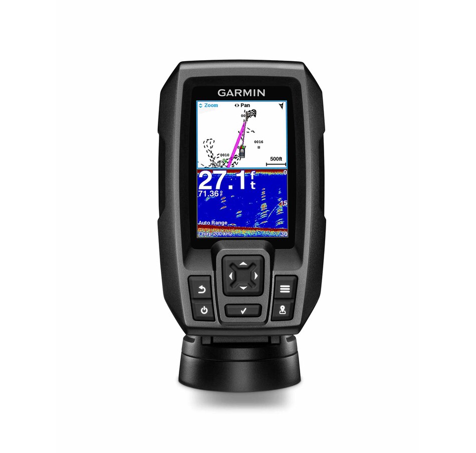 Image 712641_ALTMORE9.jpg, Product 712-641 / Price $179.99, Garmin Striker 4 Fish Finder with Dual-Beam Transducer - Grey from Garmin on TSC.ca's Electronics department