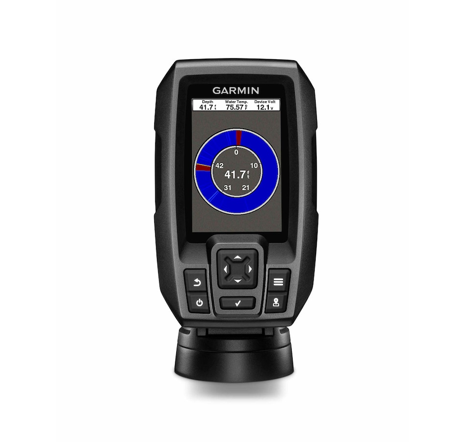 Image 712642_ALTMORE11.jpg, Product 712-642 / Price $289.99, Garmin Striker 4 Fish Finder Portable Kit with Dual-Beam Transducer - Black from Garmin on TSC.ca's Electronics department