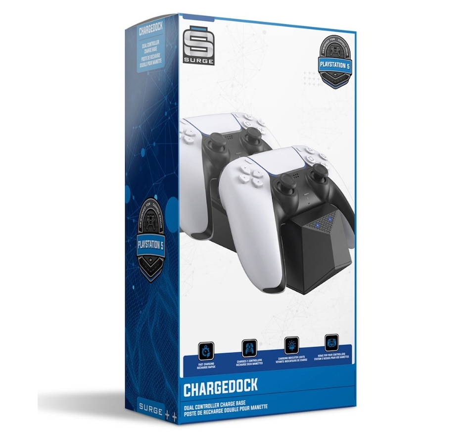 Image 712664_ALTMORE3.jpg, Product 712-664 / Price $22.99, Surge ChargeDock Dual Controller Charge Base for PS5 on TSC.ca's Toys & Hobbies department