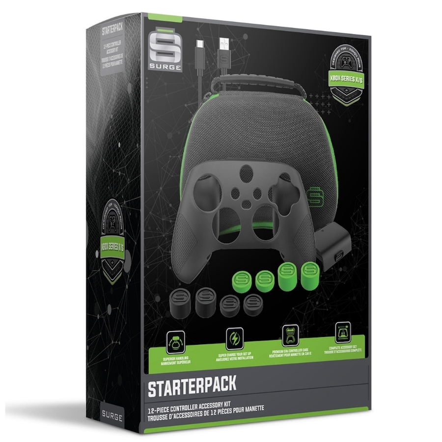 Image 712672_ALTMORE3.jpg, Product 712-672 / Price $24.99, Surge StarterPack 12-Piece Accessory Kit for Xbox Series X|S  on TSC.ca's Toys & Hobbies department