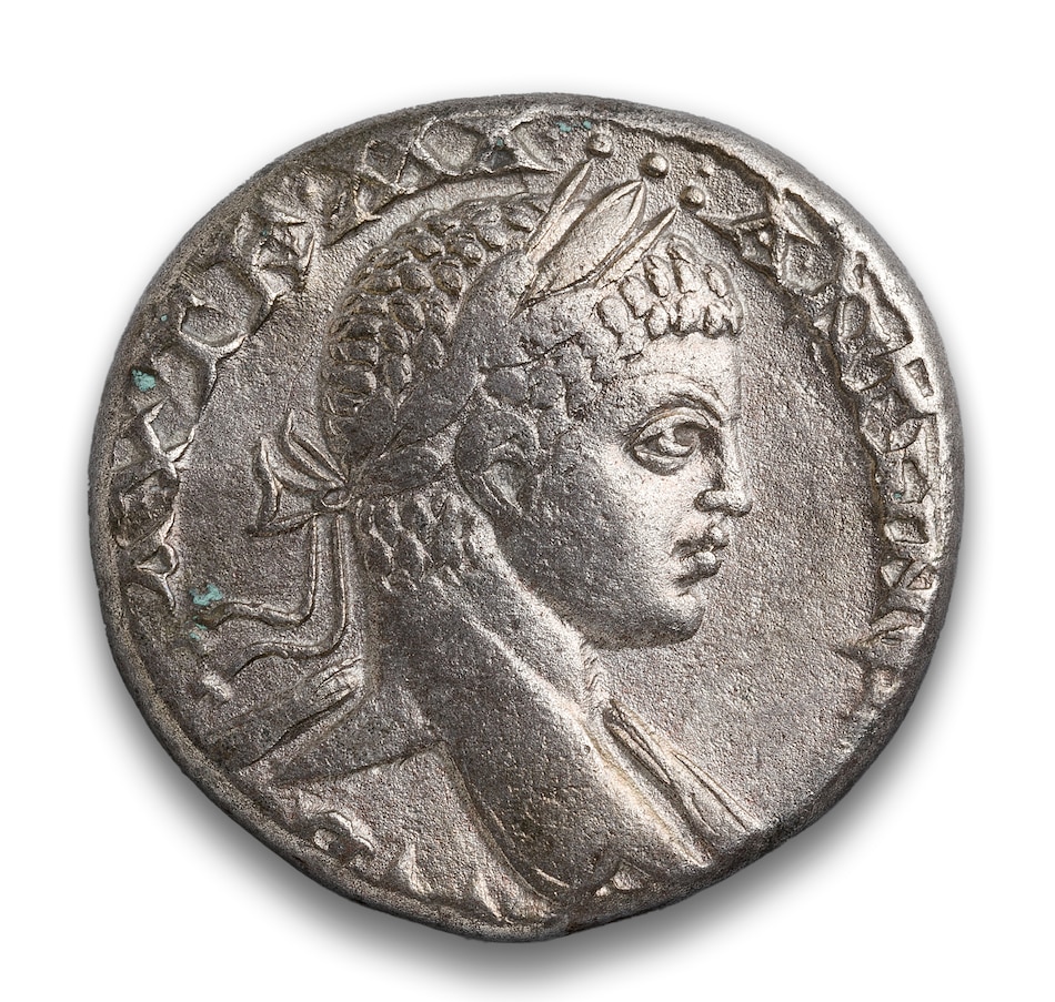 Image 712688_ALTMORE1.jpg, Product 712-688 / Price $299.95, Roman Provincial Tetradrachm Elagabalus 218–222 CE from Canadian Coin & Currency on TSC.ca's Coins department