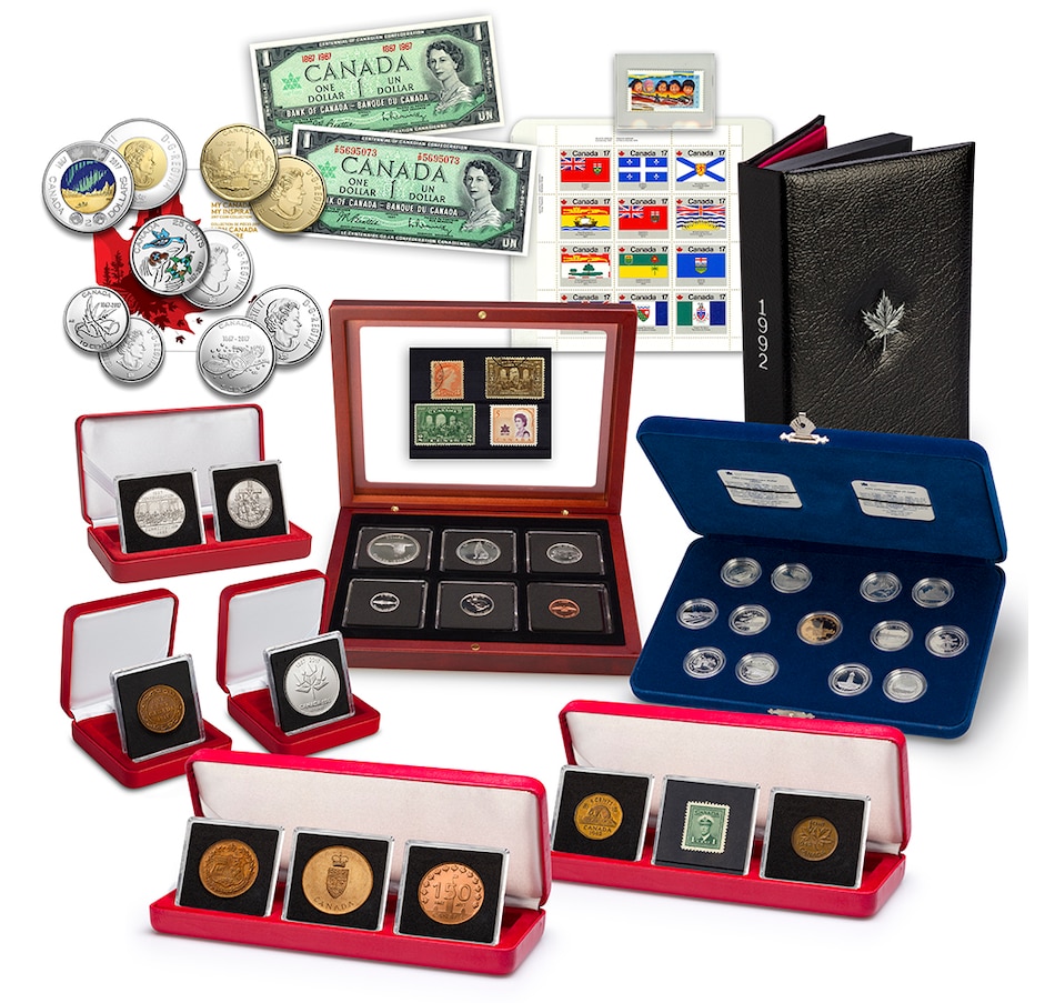 Image 712692.jpg, Product 712-692 / Price $599.95, Anniversaries of Confederation Collection from Royal Canadian Mint (RCM) on TSC.ca's Coins department