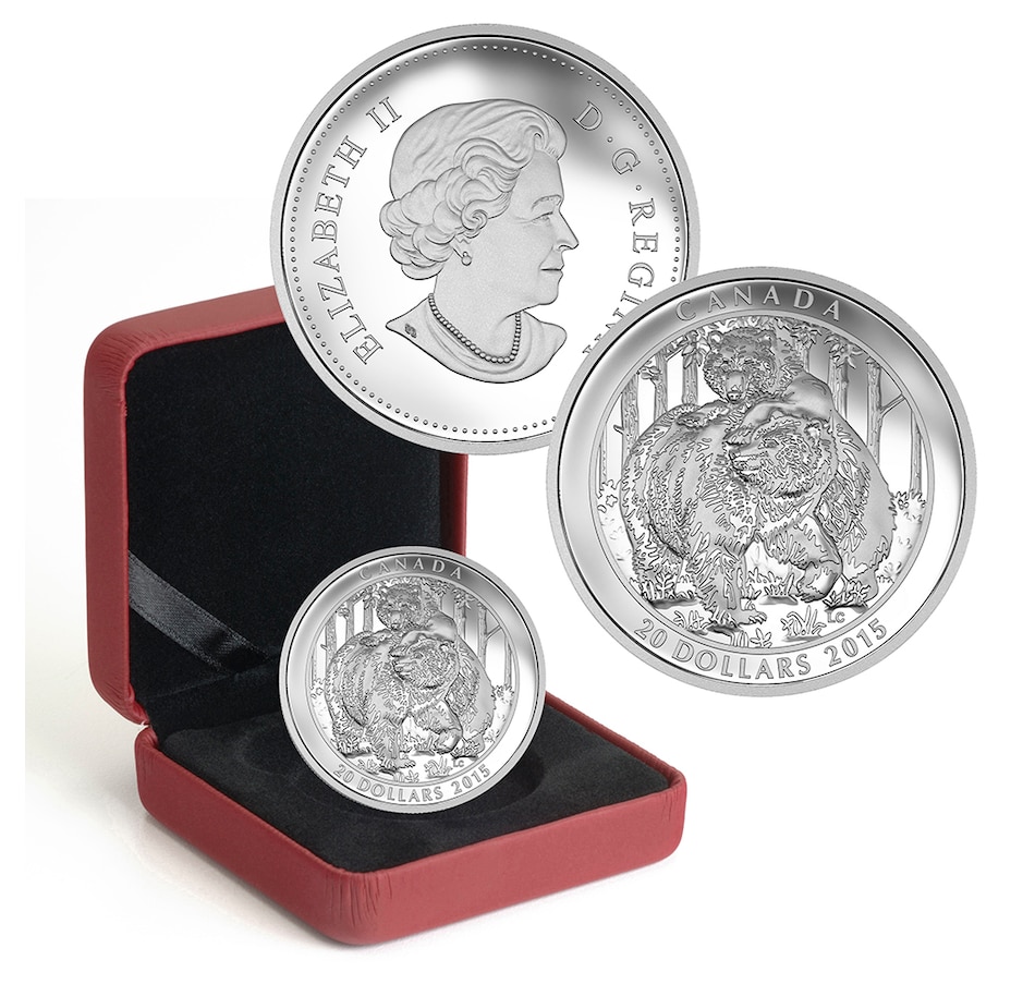 Image 712830_ALTMORE4.jpg, Product 712-830 / Price $527.70, Wild Canada - Collection of Six Fine Silver Coins from Royal Canadian Mint (RCM) on TSC.ca's Coins department