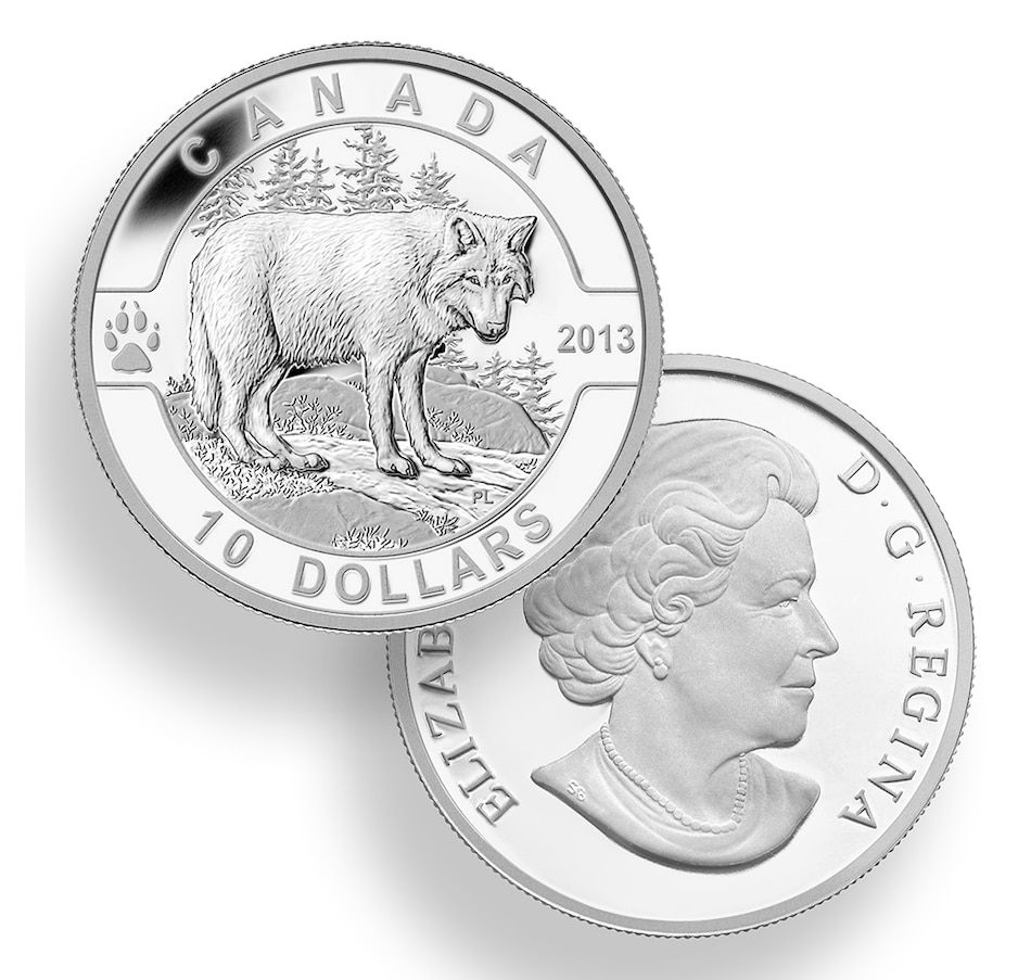 Image 712830_ALTMORE6.jpg, Product 712-830 / Price $527.70, Wild Canada - Collection of Six Fine Silver Coins from Royal Canadian Mint (RCM) on TSC.ca's Coins department