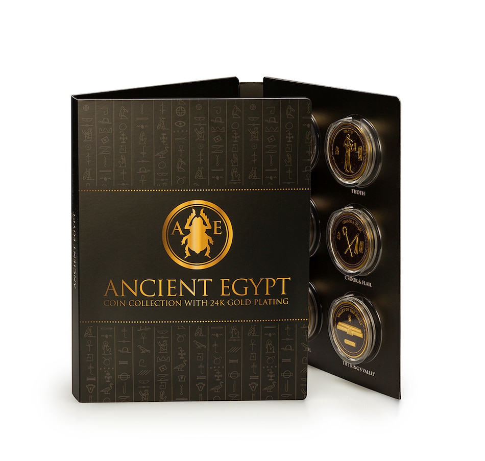 Image 712835.jpg, Product 712-835 / Price $289.95, 2022 Ancient Egypt 12-Coin Half-Dollar Collection from Canadian Coin & Currency on TSC.ca's Coins department