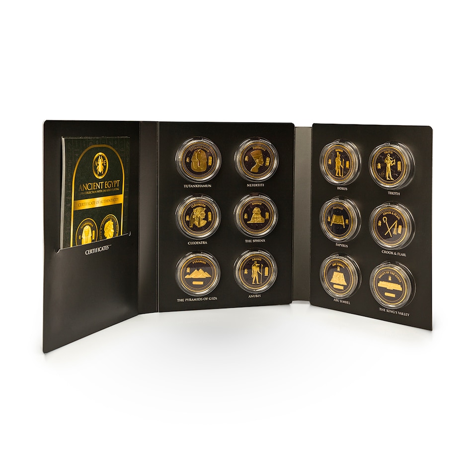 Image 712835_ALTMORE1.jpg, Product 712-835 / Price $289.95, 2022 Ancient Egypt 12-Coin Half-Dollar Collection from Canadian Coin & Currency on TSC.ca's Coins department