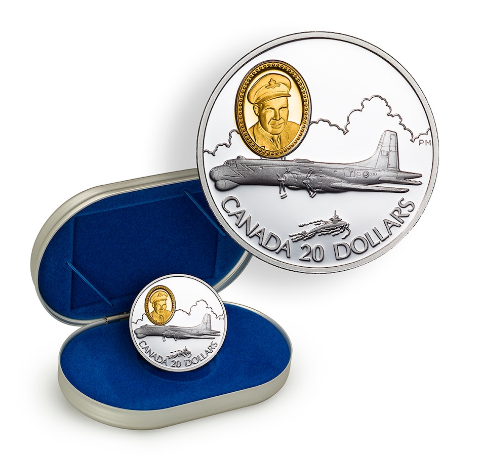 Image 712845_ALTMORE2.jpg, Product 712-845 / Price $899.95, 8-Piece $20 Transportation Themed Silver Coins (Sea, Rail, Land, and Air) from Royal Canadian Mint (RCM) on TSC.ca's Coins department