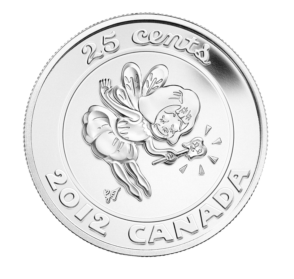 Image 712846_ALTMORE2.jpg, Product 712-846 / Price $89.95, Old And New Tooth Fairy Collection- 2 Royal Canadian Mint 25-Cent Gift Coin Presentations, Plus 25 Historic Coins from Royal Canadian Mint (RCM) on TSC.ca's Coins department
