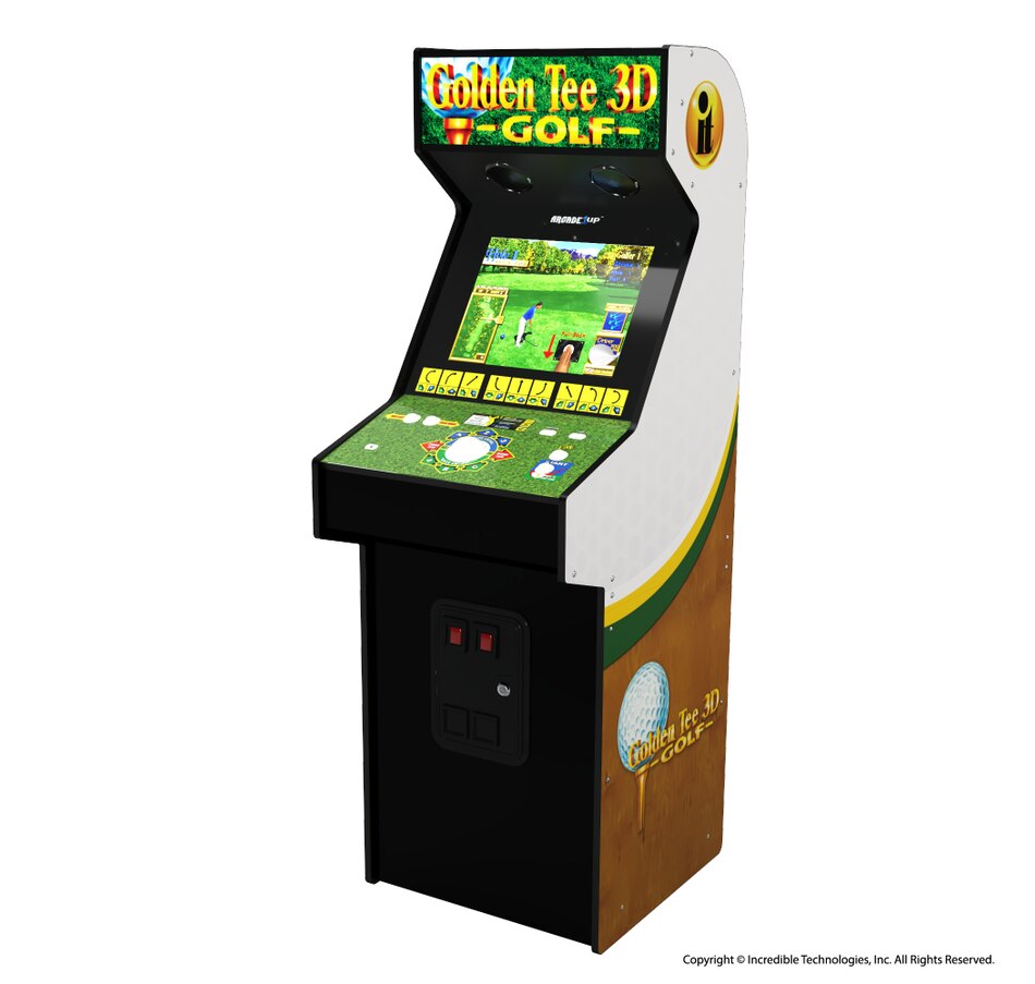 Image 712866.jpg, Product 712-866 / Price $899.99, Arcade1Up Golden Tee Arcade Game 3D Edition from Arcade1Up on TSC.ca's Electronics department
