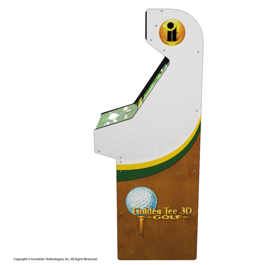 Image 712866_ALTMORE1.jpg, Product 712-866 / Price $899.99, Arcade1Up Golden Tee Arcade Game 3D Edition from Arcade1Up on TSC.ca's Electronics department
