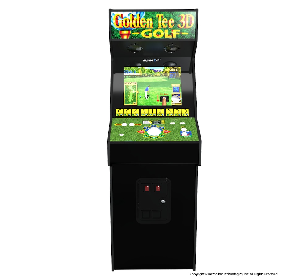 Image 712866_ALTMORE2.jpg, Product 712-866 / Price $899.99, Arcade1Up Golden Tee Arcade Game 3D Edition from Arcade1Up on TSC.ca's Electronics department