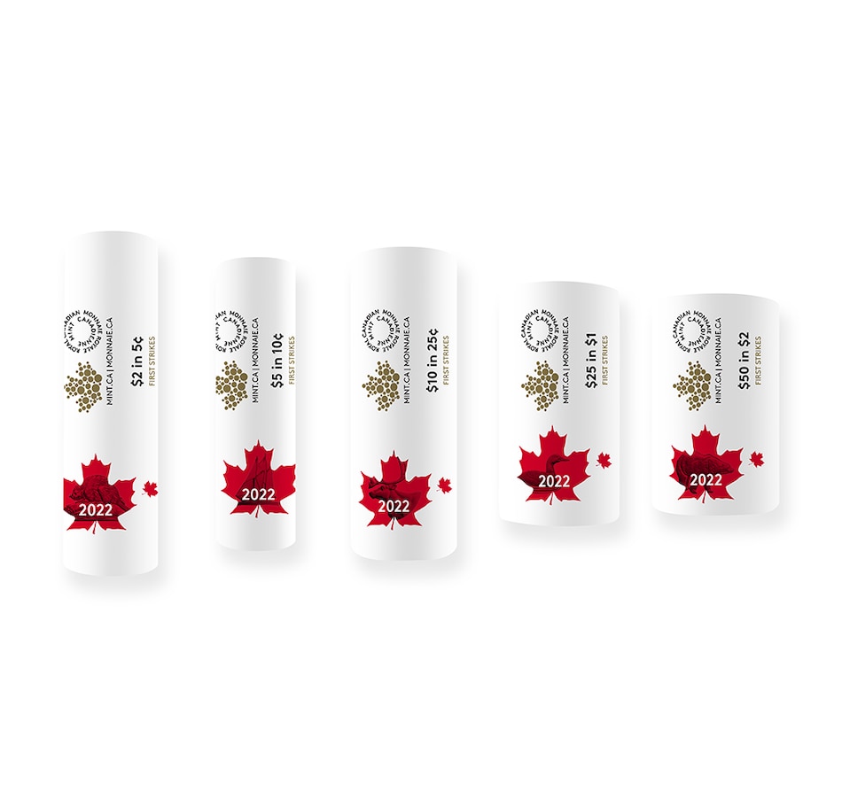 Image 712899_ALTMORE1.jpg, Product 712-899 / Price $199.95, Final Coin Issue of Queen Elizabeth II 2022 Special Wrap Roll Collection from Royal Canadian Mint (RCM) on TSC.ca's Coins department