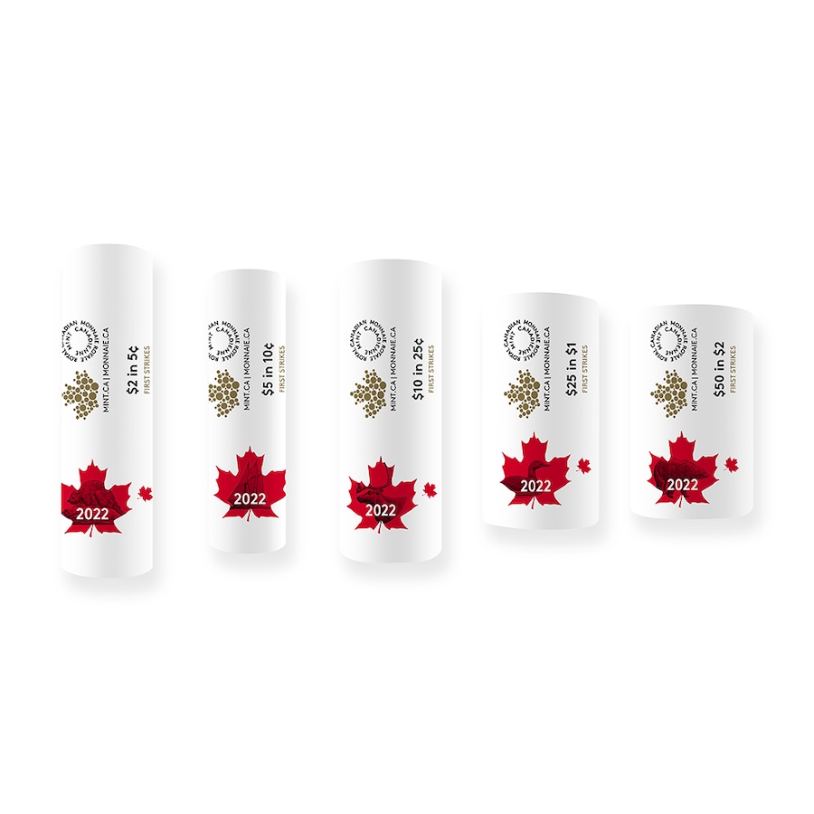 Image 712899_ALTMORE1.jpg, Product 712-899 / Price $199.95, Final Coin Issue of Queen Elizabeth II 2022 Special Wrap Roll Collection from Royal Canadian Mint (RCM) on TSC.ca's Coins department